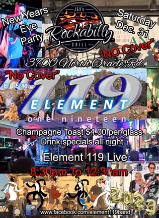 Image: New Years Eve Party With Element 119