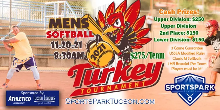 Nov 20th Softball Tournament Men’s 10v10