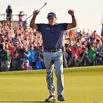 Image: One for the aged: Is Mickelson&rsquo;s victory at 50 sign of things to come in sports?