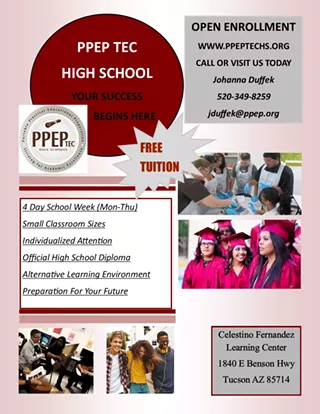 Image: Open Enrollment for PPEP TEC High School