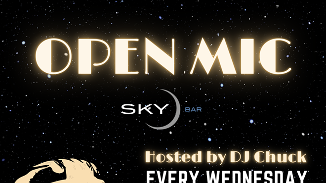 Image: Open-mic Wednesdays