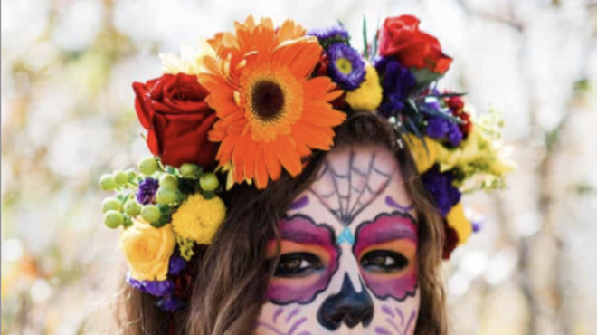 Image: Paper Flower- and Crown-Making Workshop at the Presidio Museum