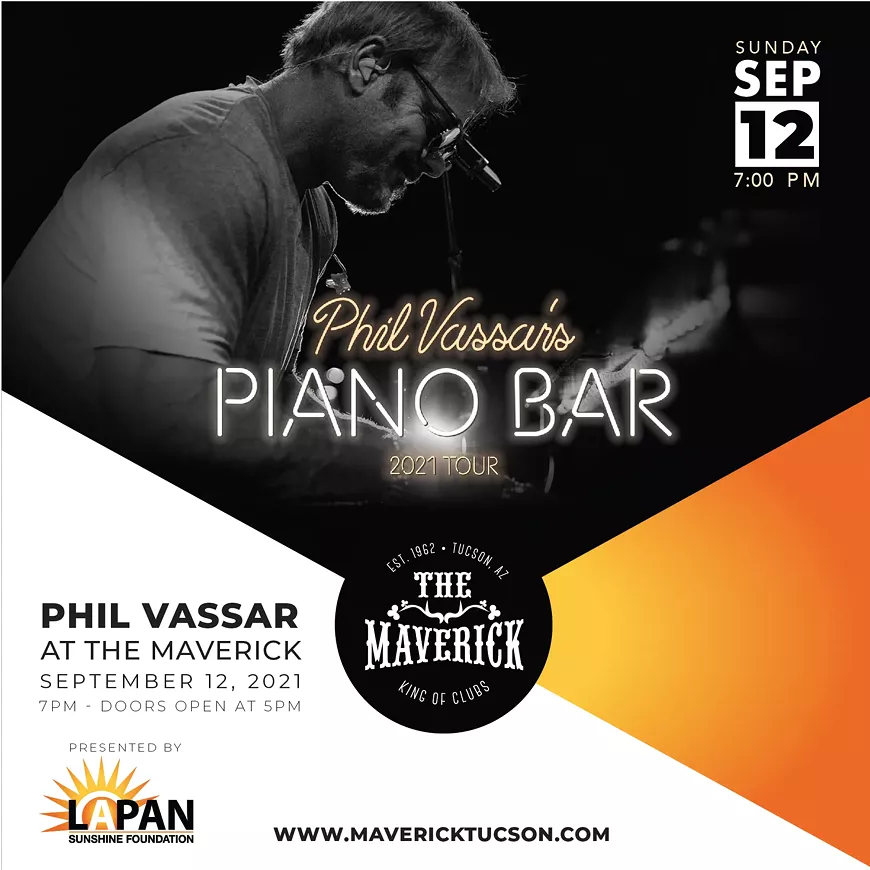 Join Us for Phil Vassar at The Maverick! Purchase Tickets Now!