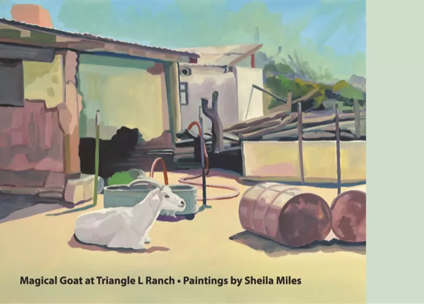 Magical Goat at Triangle L Ranch