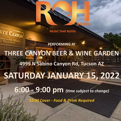 Image: ROH Band live at Three Canyon Beer & Wine Garden