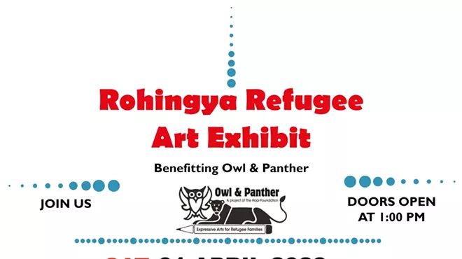 Image: Rohingya Refugee Art Exhibit