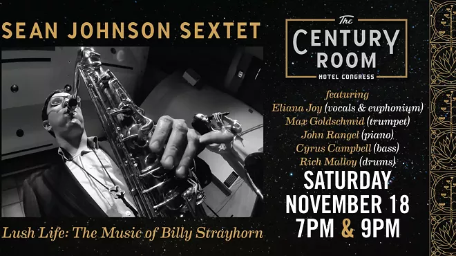 Image: Sean Johnson Sextet: Lush Life, The Music of Billy Strayhorn ft. Eliana Joy
