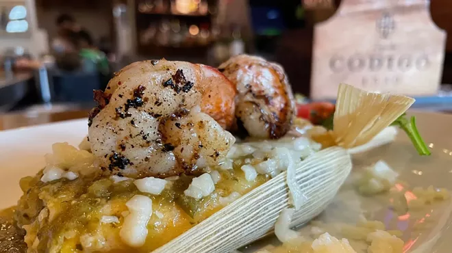 Image: Seasonal Special: El Charro’s summer shrimp specials offer a jumbo bargain