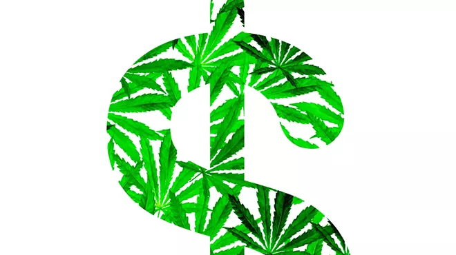 Image: Seeing Green: Feds Continue To Fiddle as Pot Revenues Roll Like a River (of Cash)