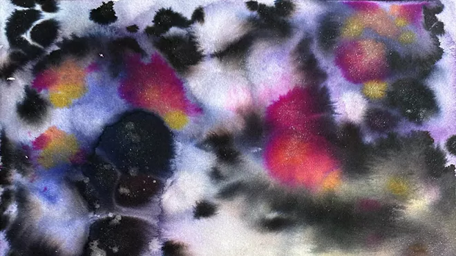 Image: Shavana Smiley - Monsoon Painting - Opening Reception