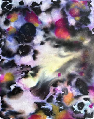 Image: Shavana Smiley - Monsoon Painting - Opening Reception