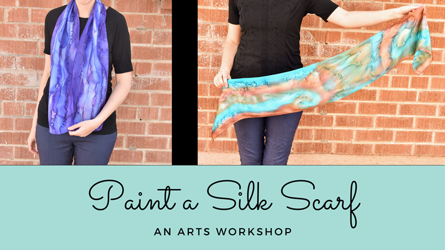 Paint a Fall Scarf!