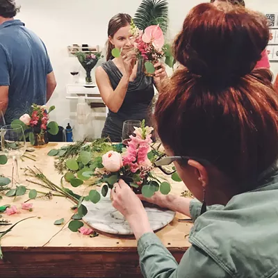 Image: Small Vase Arrangement Workshop with Bloom Maven