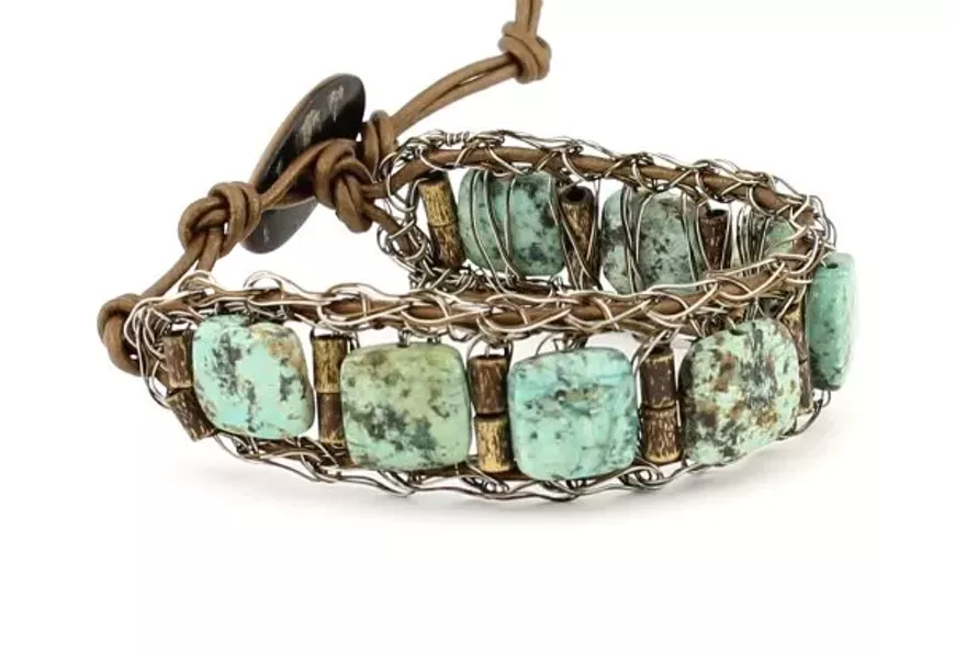 Handcrafted bracelet by Jere Moskovitz