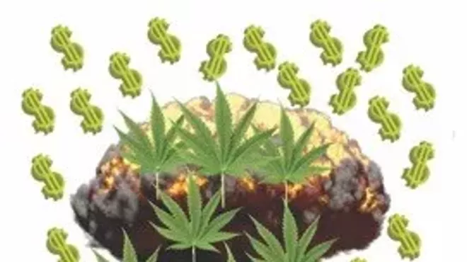 Image: Still Booming: Arizonans bought nearly 106 tons of medical marijuana in 2020, setting a record
