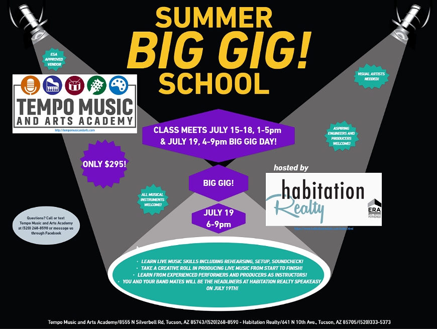 Summer Big Gig School Summer Program