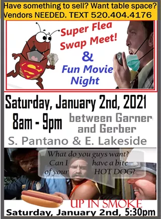 Image: Super Flea swap Meet and Fun Movie Night
