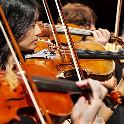 Image: Civic Orchestra of Tucson violinists