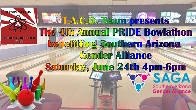Image: TACO Team's 4th Annual PRIDE Bowl-a-thon benefitting SAGA