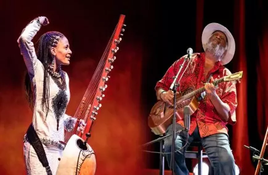 Taj Mahal and Sona Jobarteh