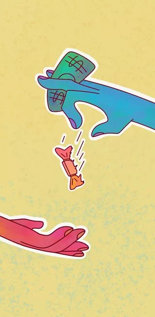 Image: The Candy Craze: A Sticky Situation