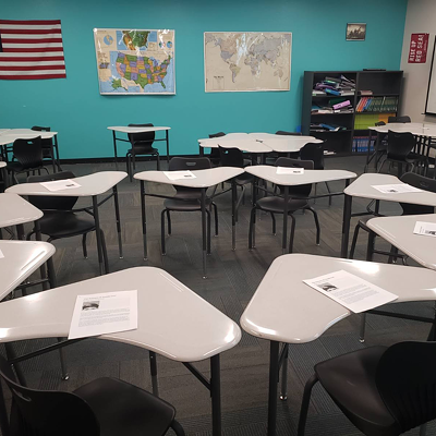 Image: The Friday Edition: Vaxxed and Relaxed at the Front of the Class