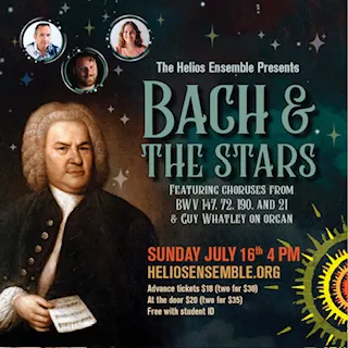 Image: The Helios Ensemble presents Bach and the Stars