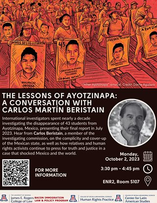 Image: The Lessons of Ayotzinapa: A Conversation with Carlos Martín Beristain