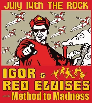 Image: The Red Elvises and Method to Madness