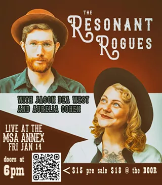 Image: The Resonant Rogues, Jason Dea West and Aurelia