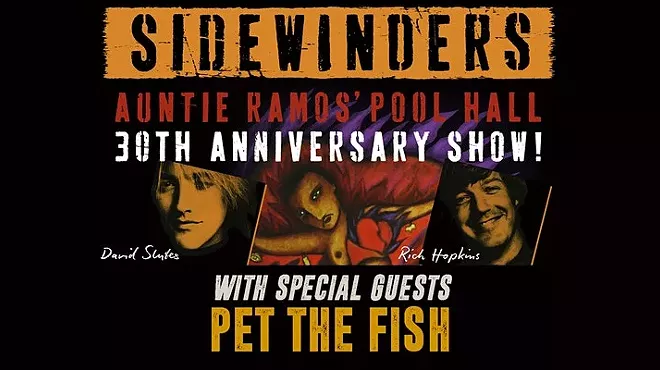 Image: The Sidewinders: 30th Anniversary of Auntie Ramos Pool Hall w/ Pet the Fish