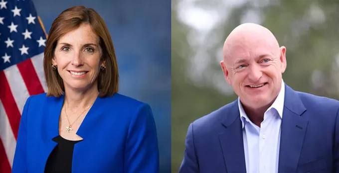 Mark Kelly is giving Martha McSally a hell of a race.