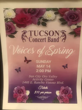Image: Tucson Concert Band Voices of Spring