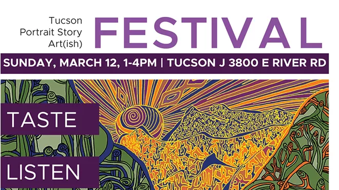 Image: Tucson Live Portrait Stories Exhibit