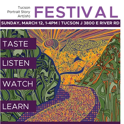 Image: Tucson Live Portrait Stories Exhibit