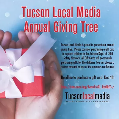Image: Tucson Local Media Annual Giving Tree