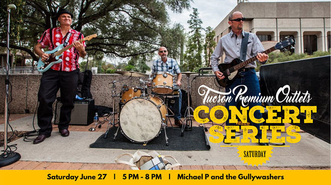 Image: Tucson Premium Outlets- Michael P and the Gullywashers