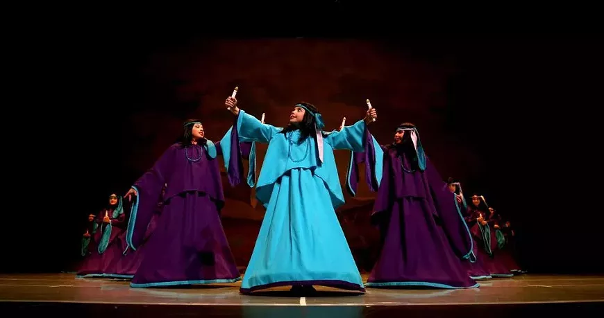 Native American Princesses welcome Maria to her desert dream during A Southwest Nutcracker - December 4 & 5, 2021 - Tucson Convention Center Music Hall