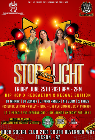 Image: Tucson's First Annual Stop Light Party