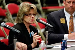 Pima Supe Ally Miller Says She'll Support Sales Tax for Roads If Chuck Huckelberry Quits