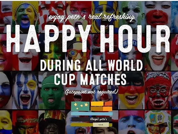 Go Grab A Drink With The World Cup