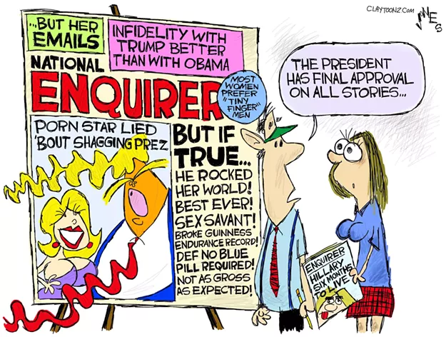 Claytoon of the Day: Real Fake News