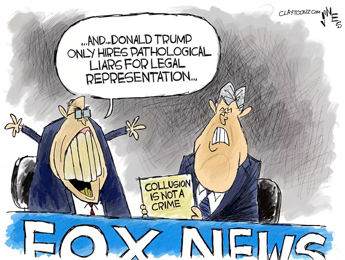 Claytoon of the Day: Logic From Rudy