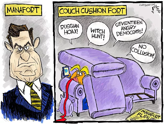 Claytoon of the Day: Manafort Flips