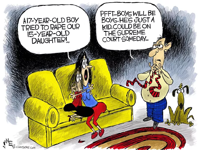 Claytoon of the Day: Why I Didn't Report