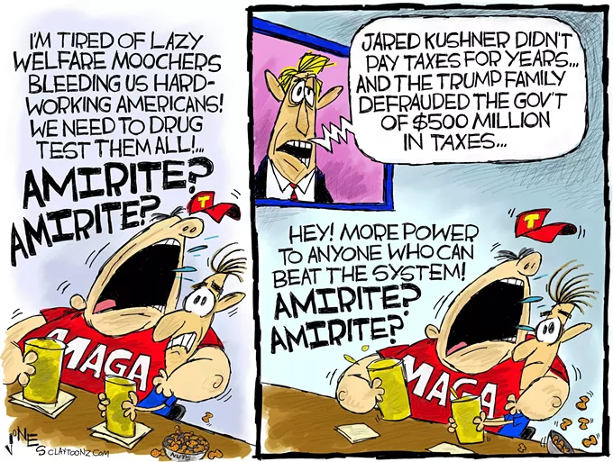Claytoon of the Day: AMIRITE About Moochers?