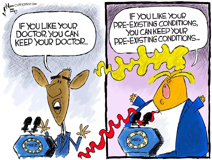 Claytoon of the Day: If You Like Your B.S., You Can Keep Your B.S.