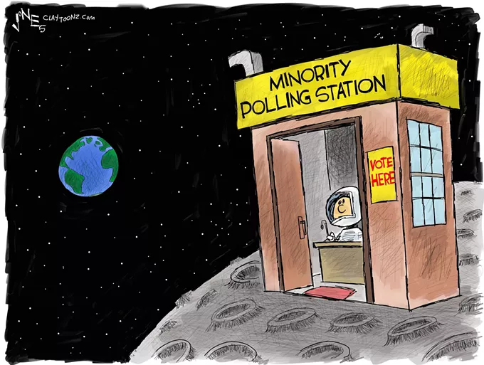 Claytoon of the Day: Purge To The Moon