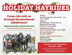 Three Great Things to Do in Tucson Today: Monday, Dec. 17