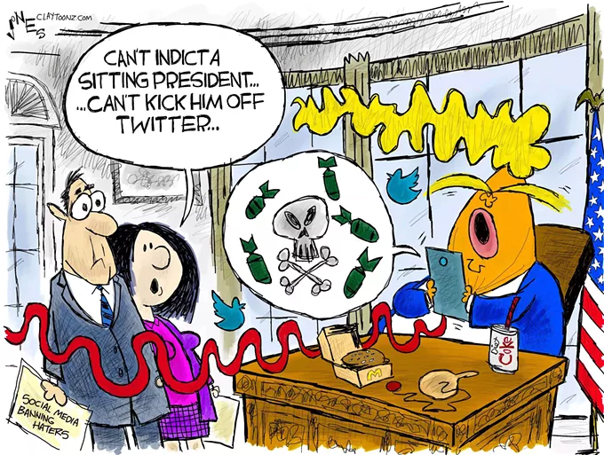 Claytoon of the Day: Hater Purge